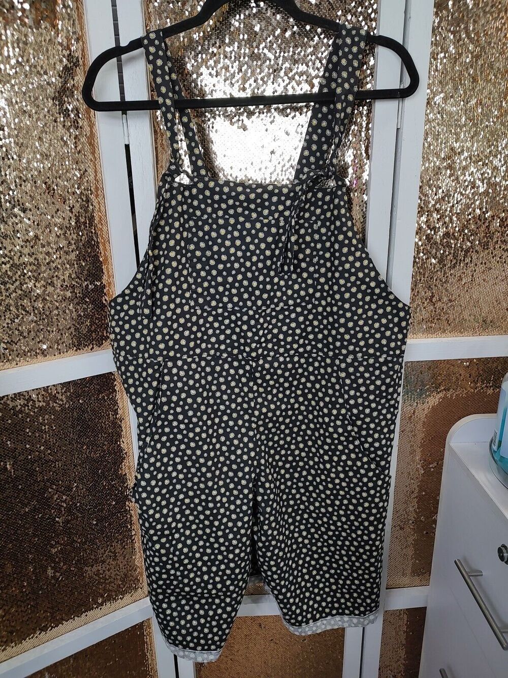 Farmhouse Frocks Short Romper Daisy Medium Bohemian Country Core Amish Seamstres